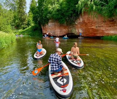 Прогулка на сапах оредеж