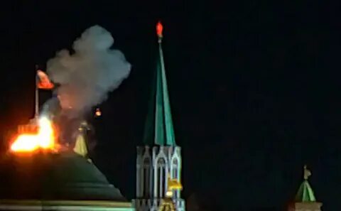 Кремль атака дронов