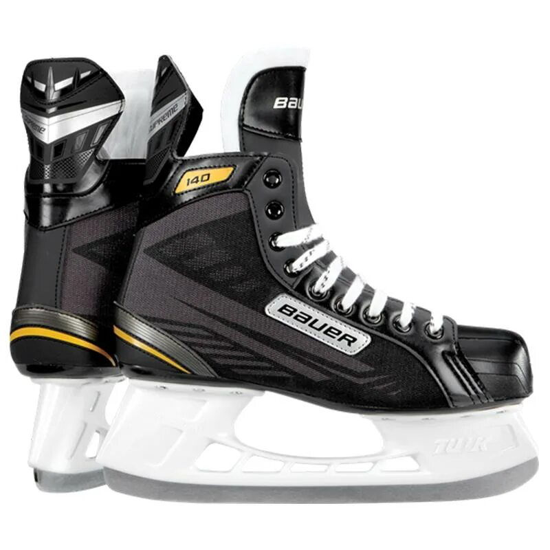 Коньки Bauer s140. Bauer Supreme s140. Коньки Bauer Supreme 140. Коньки Bauer Supreme 140 YTH.