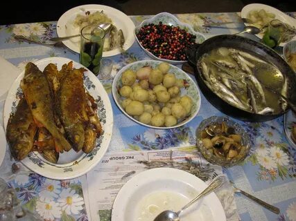 Рыбацкая еда