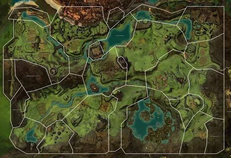 Guild wars карты