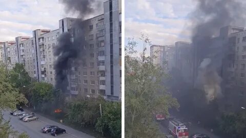 Горит в екатеринбурге сейчас