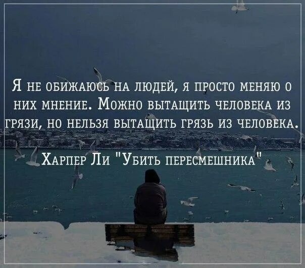 Их мнение и выполняем. Я не обижаюсь на людей я просто меняю о них мнение. можно вытащить человека из грязи но нельзя. невозможно вытащить грязь из человека. ia ne obijaius na liudei ia prosto menaiu o nix mmenie.