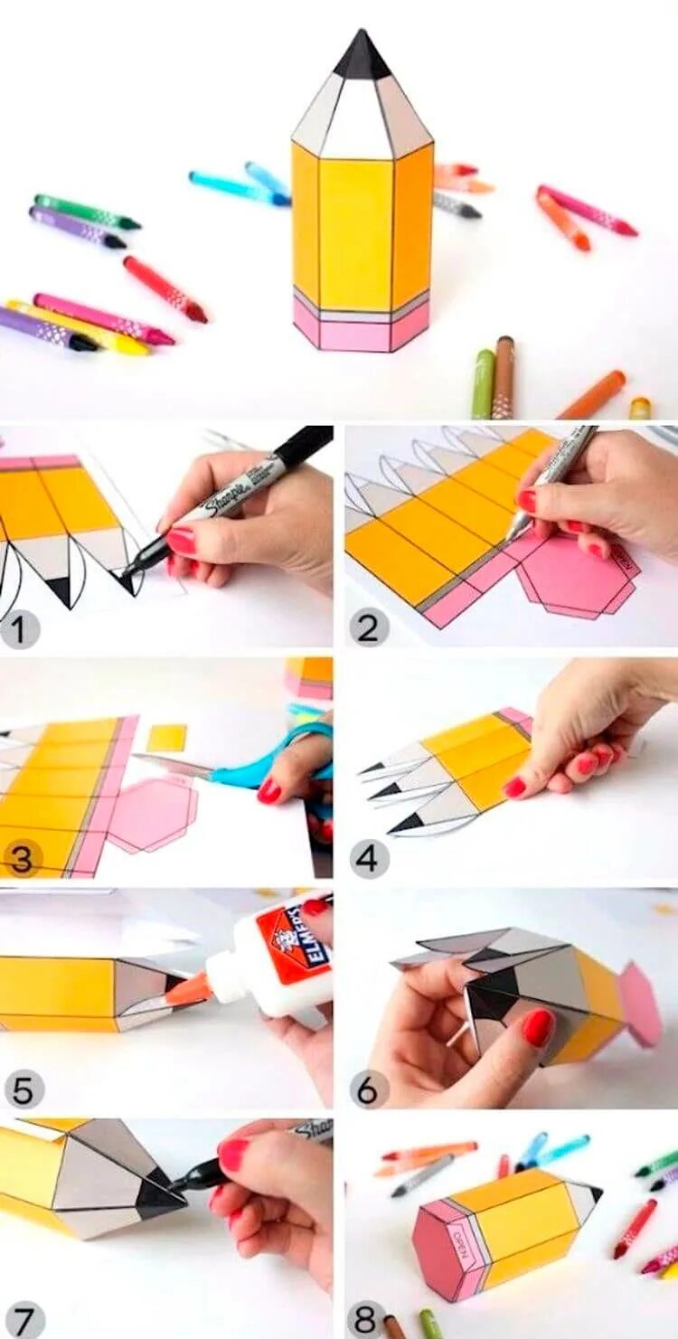 Поделки из бумаги интересные и необычные