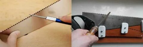Заточить пилу по дереву своими руками