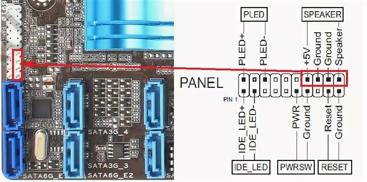 Сколько вентиляторов можно подключить к материнской плате. ASUS p8h61-MX F-Panel. Материнская плата ASUS Power SW. Распиновка подключения кнопок питания к материнской плате. Как подключить спикер к материнской плате.