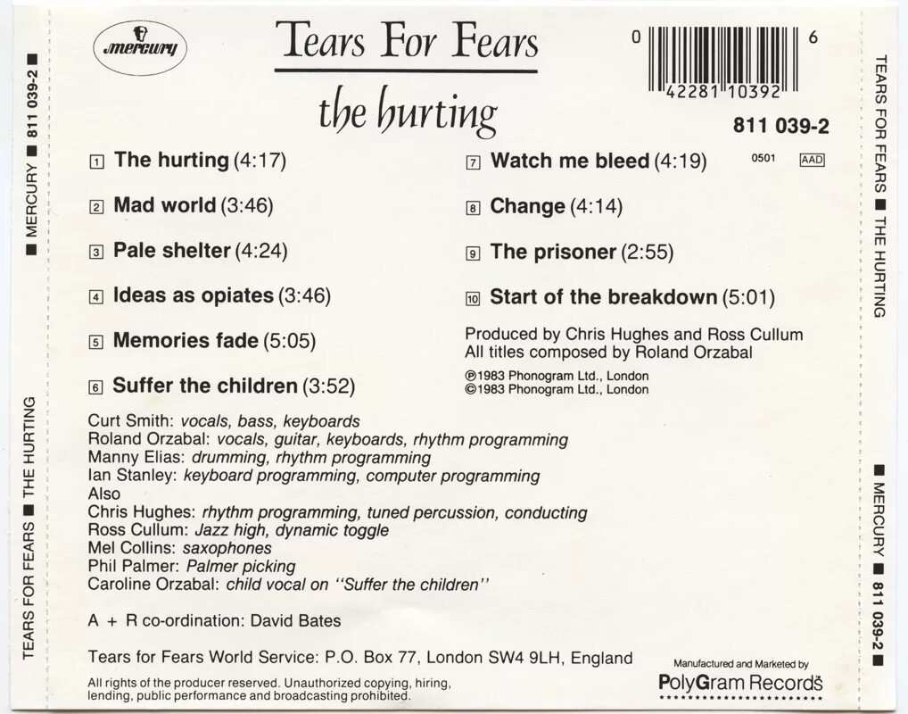 Tear me перевод. Tears for Fears 1983. Tears for Fears the hurting 1983. Tears for Fears "hurting". Tears for Fears обложка.