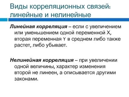 Линейная корреляция