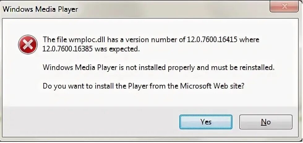 Error number 1