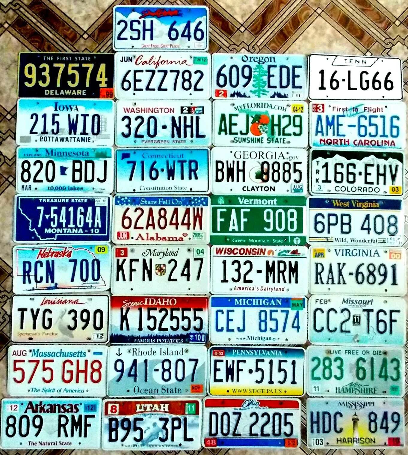 Пример американского номера. Американские номера. Американские меры. Американские автомобильные номера. Американские номера авто.