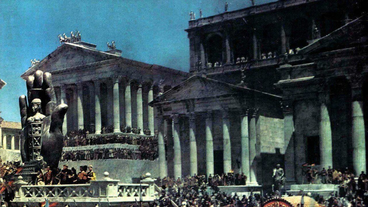 Э. Гибель римской империи. Древний рим падение. Гюбер робер картины. 1841.