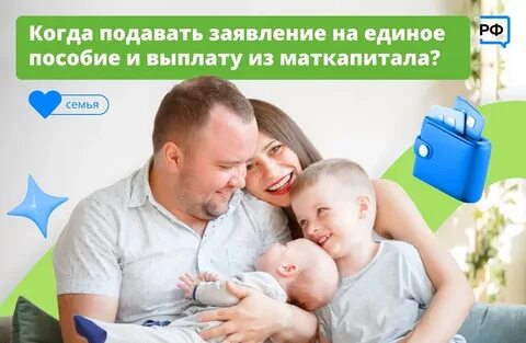 Оформление единого пособия 2024