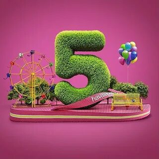 Реклама цифры 5