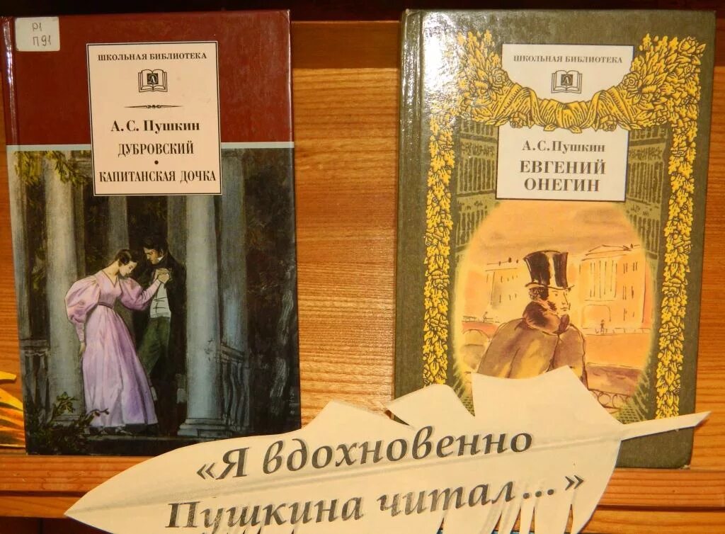 я вдохновенно пушкина читаю