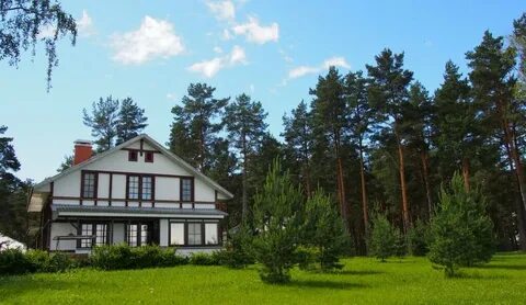 Дом на озере псковская