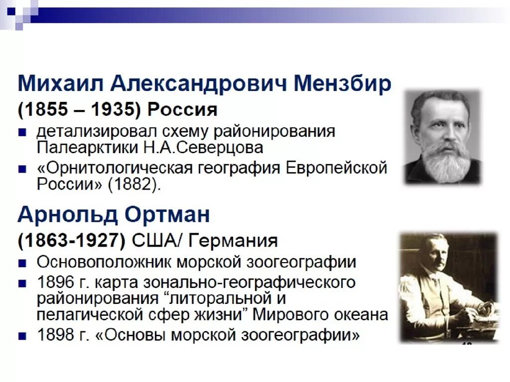 Профессии биогеограф и геоэколог 6 класс география. Ученые биогеографии. Основоположник биогеографии. Мензбир годы жизни и вклад в науку.