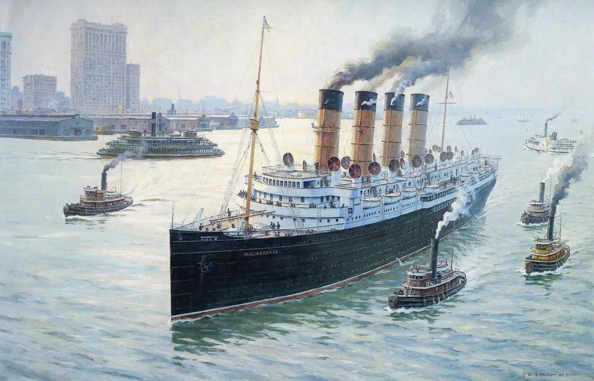 Мавритания судно, 1906. RMS Mauretania. Кунард лайн корабль Мавритания. Мавритания и Титаник. Лайнер времен ноя