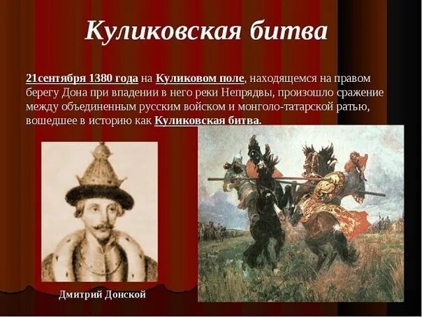 1380 Куликовская битва. Интересные факты о Куликовской битве. Сообщение о Куликовской битве. Куликовская битва презентация. Куликовская краткий рассказ