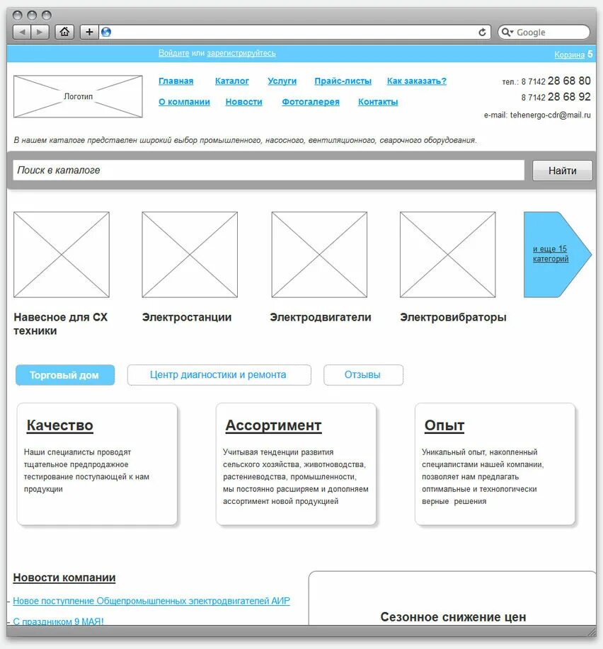 Как должна выглядеть главная страница КАК ДОЛЖЕН ВЫГЛЯДЕТЬ ИНТЕРНЕТ-МАГАЗИН