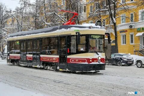 Нижний новгород трамвай на мосту