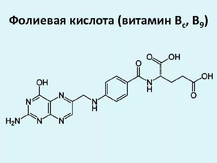 Витамин в9 химическая формула. Фолиевая кислота (витамин b9) формула. Структура витамина в9. Витамин фолиевая кислота формула.