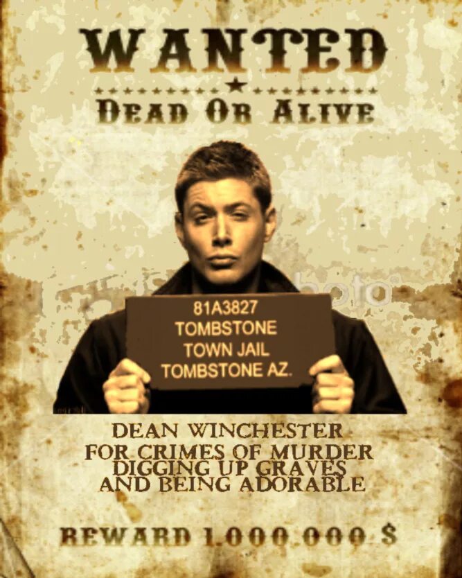 Writer wanted. Wanted Dean Winchester. Wanted разыскивается. Плакат разыскивается.