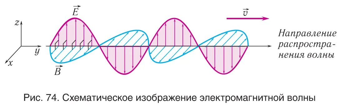 Электромагнитные волны в теории Максвелла рисунок. Схема распространения электромагнитной волны. Колебания электромагнитного поля. Распространение электромагнитных колебаний. Электромагнитная волна способна