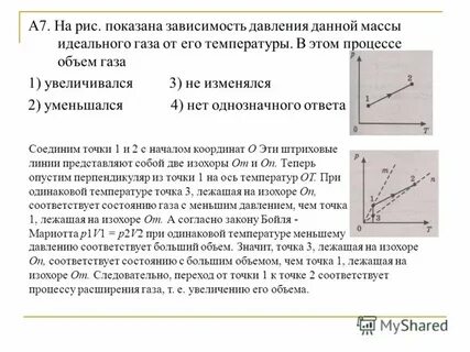 Давление постоянной массы