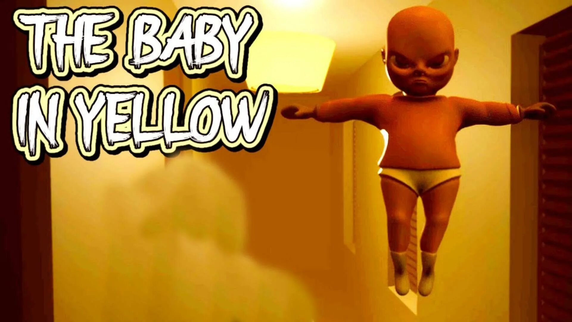 Прохождение малыша в желтом. Baby in Yellow игрушка. The Baby in Yellow надпись. The Baby in Yellow 2022. Дьявольский младенец игра.