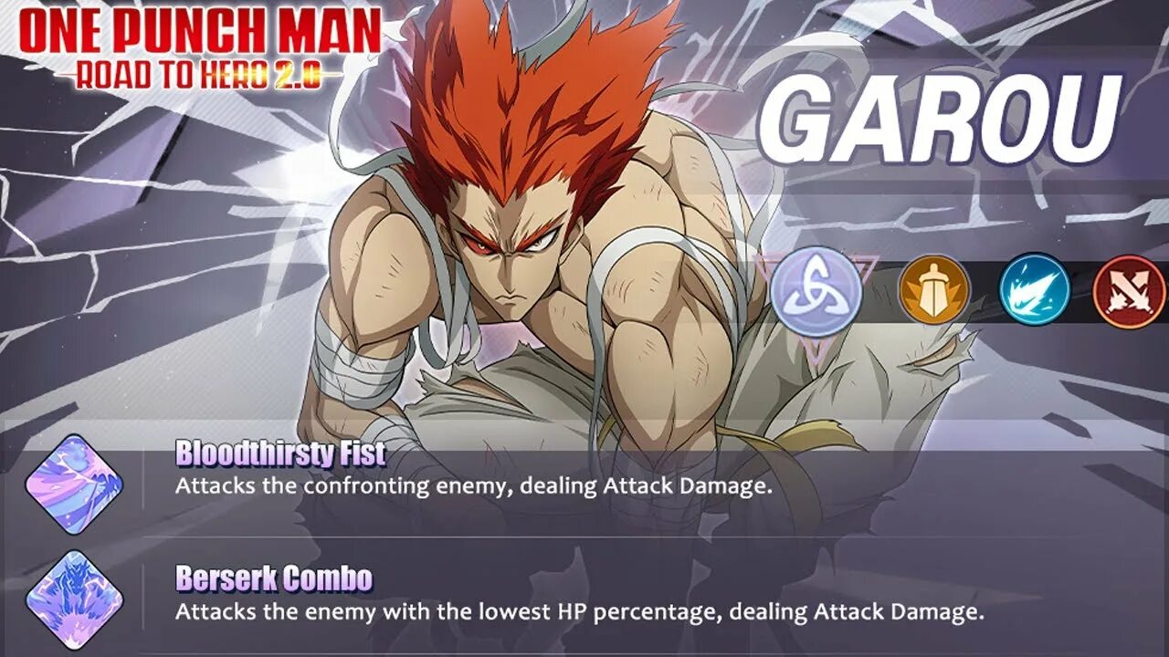 One Punch man Road to Hero 2.0 Tier list. Garou Ultimate the strongest Battlegrounds.