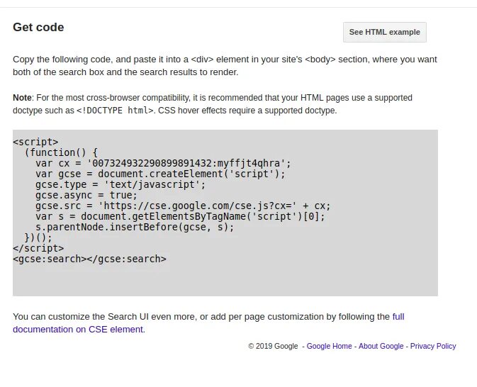 Search script. Search script