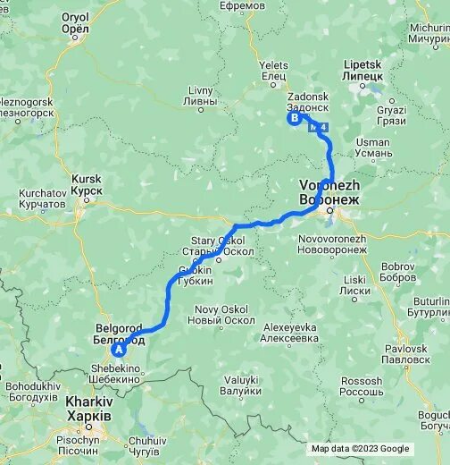 Липецк белгород маршрут. Липецк белгород маршрут