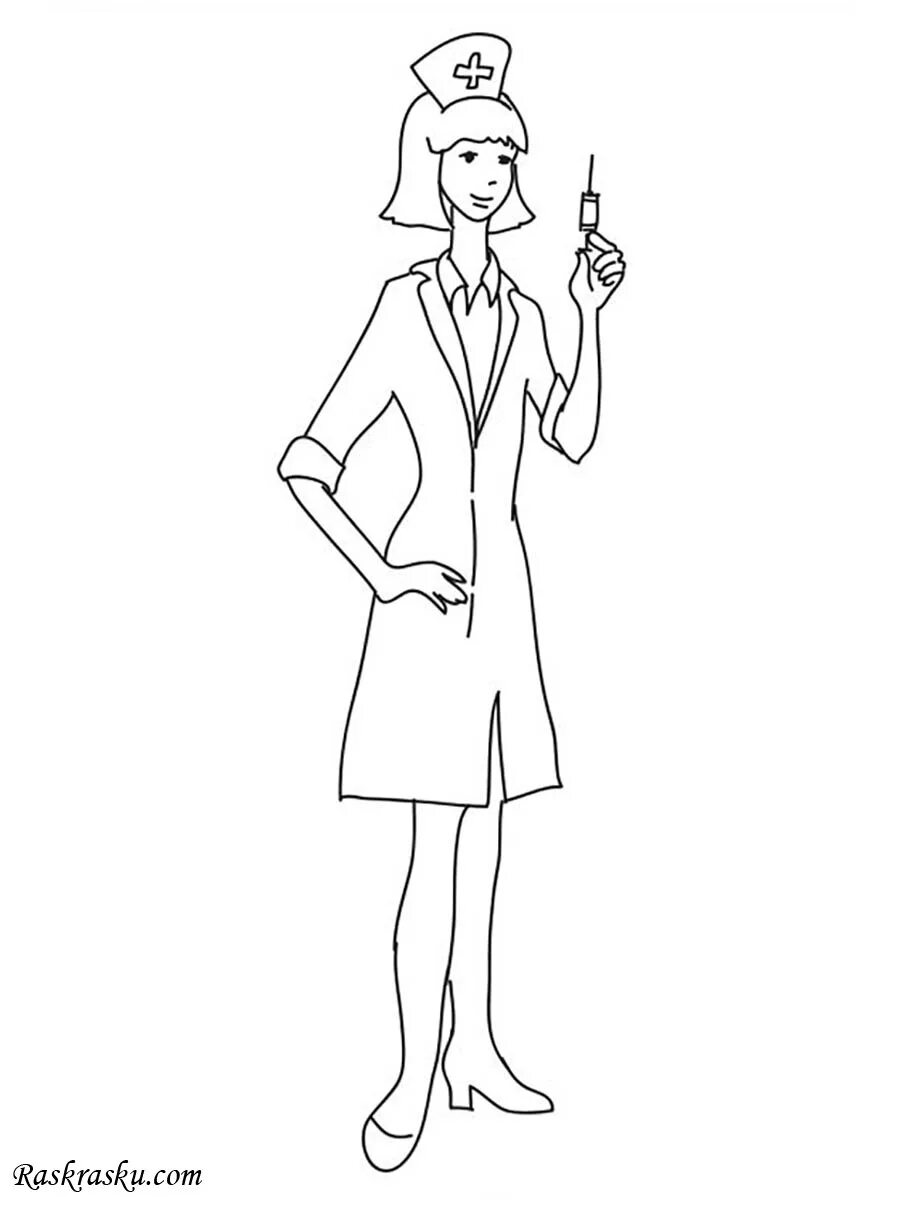 Профессии раскраски для детей. Профессии раскраски для детей. Профессии раскраски для детей. Медсестра раскраска. Рисунок профессии карандашом.