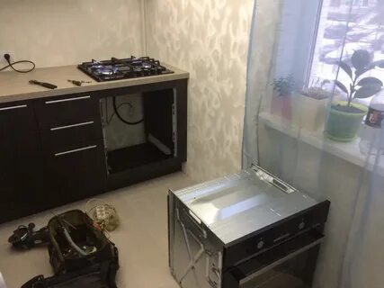 Установка духового шкафа в кухонный гарнитур встраиваемого