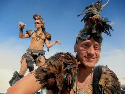 Русский burning man