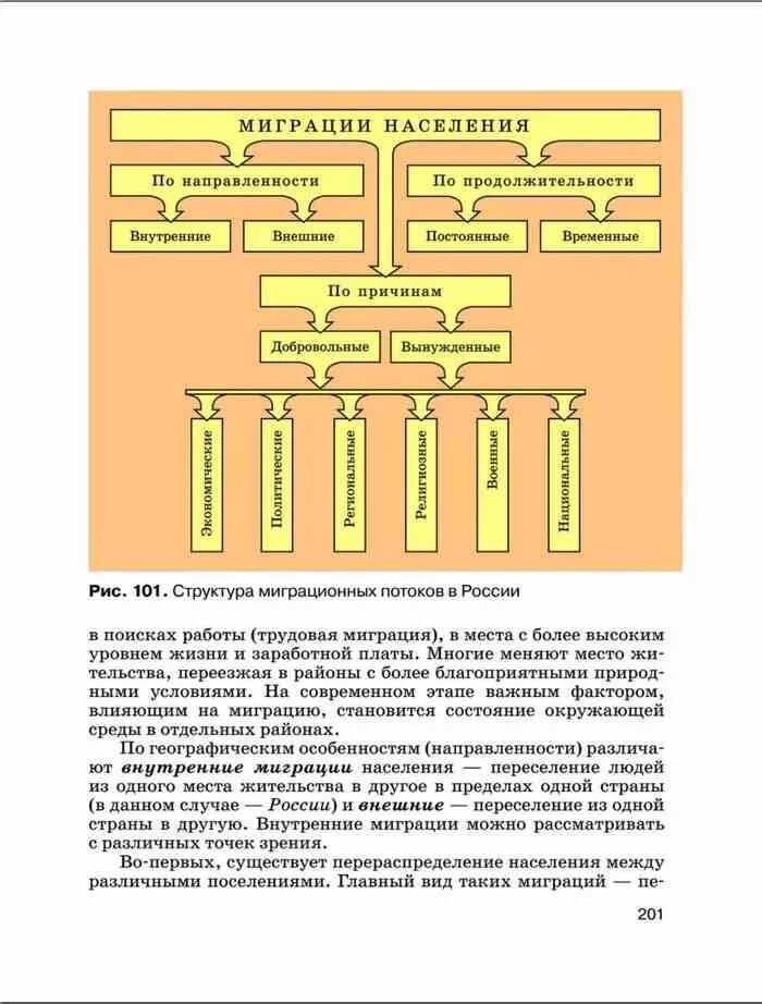 Структура миграционных потоков в России схема. Структура миграционных потоков в России. Структура миграции населения. Миграции населения по направленности.