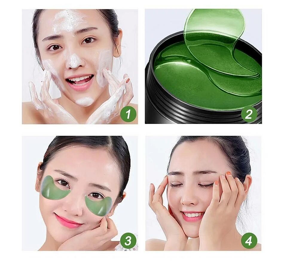 Какие патчи помогают. Seaweed eye mask маска для лица. маска для глаз корейская. корейская штука для лица. патчи для глаз.
