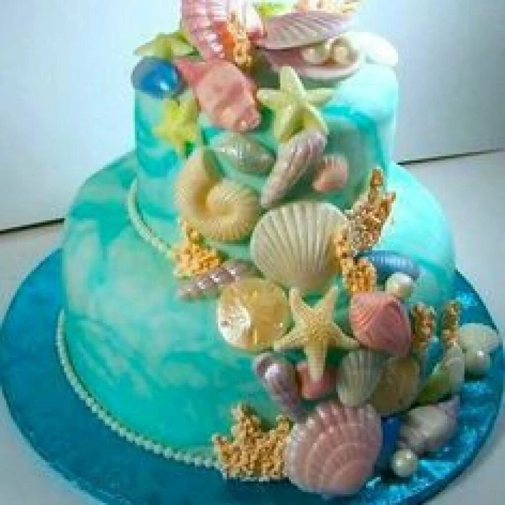 Торт морская тематика. Торт в морском стиле. Торт с морскими ракушками. Красивый морской торт.