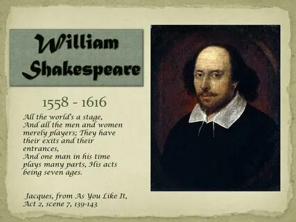 Shakespeare's world