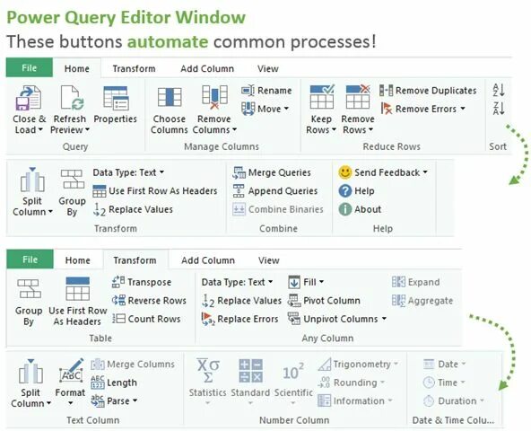 Power query. Power query Editor. Интерфейс Power query. Power query transform. Power query текст