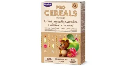 Каши нутрилак безмолочные