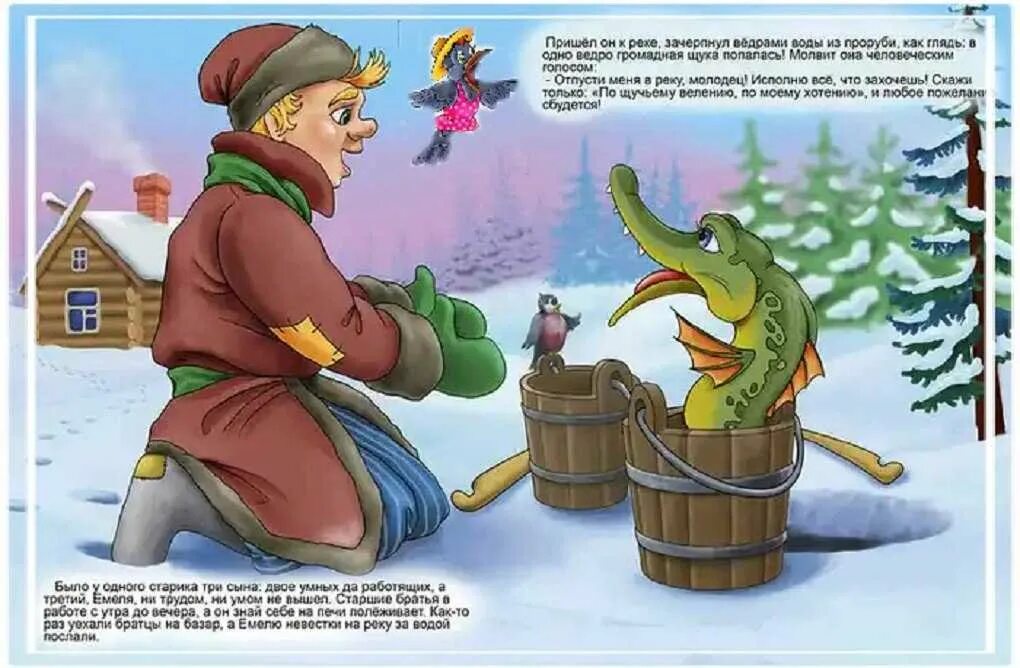 Краткое содержание сказки щука. Иван царевич по щучьему велению. емеля из сказки по щучьему велению. русская народная сказка емеля и щука. сюжет сказки по щучьему велению.
