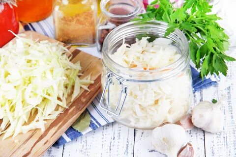 Маринованная капуста шинкованная