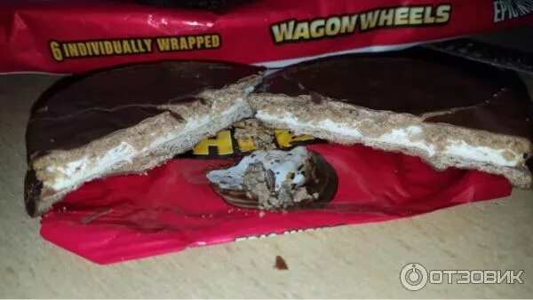 Печенье WAGON WHEELS с шоколадом и фундуком, 136г купить с доставкой на дом, цен