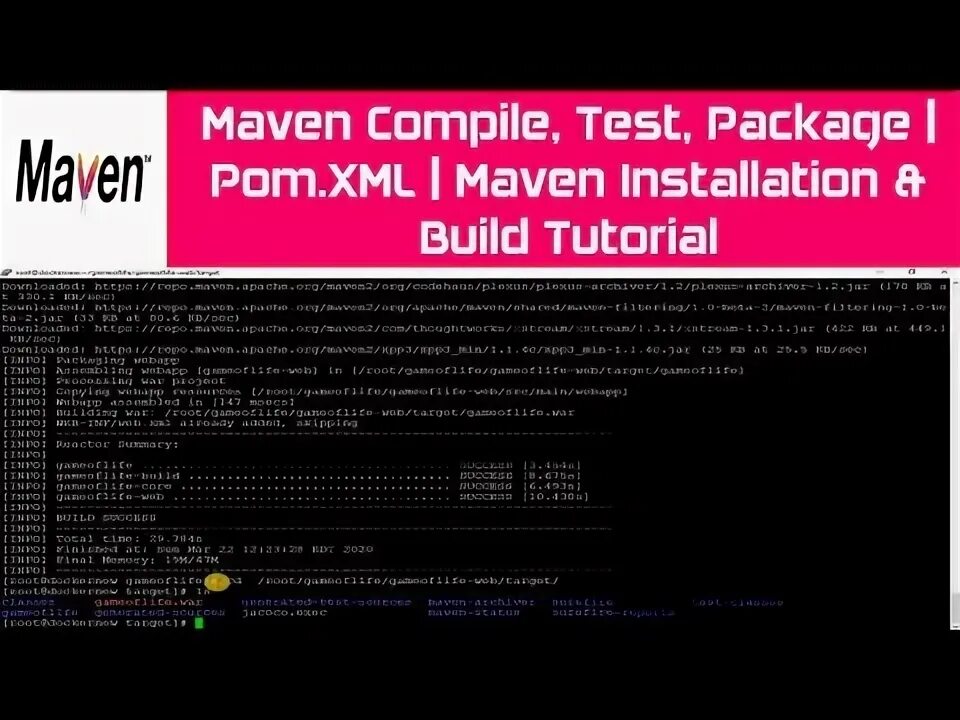 Maven pom build. Maven pom build