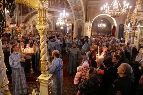 Какие слова говорят при соборовании хором прихожане
