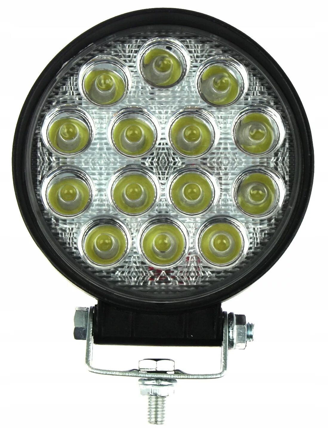 Фара светодиодная 42w 14 led 12/24v. Фара led 42w круглая (14*3w Epistar) 12-24v spot. Светодиодная фара 42w 14x3epi круглая. Фара светодиодная 42w 14 диодов. Фары 12v светодиодные