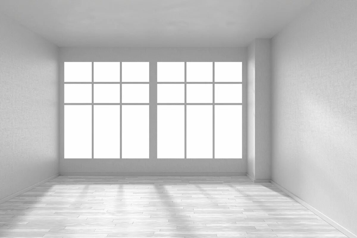 Completely empty