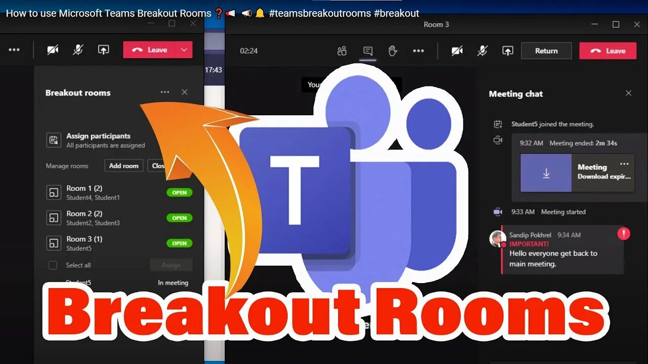 Breakout Rooms. Breakout Team a. Microsoft Teams Rooms. Miro Breakout Rooms. Teams rooms