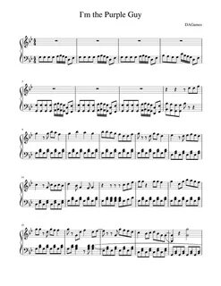 Fnaf song piano